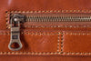 Aktentasche Braun Leder Zipper Detailansicht | Doctor's Brief