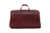 Trolleytasche aus braunem Kalbsleder Rückenansicht | Council's Trolley X